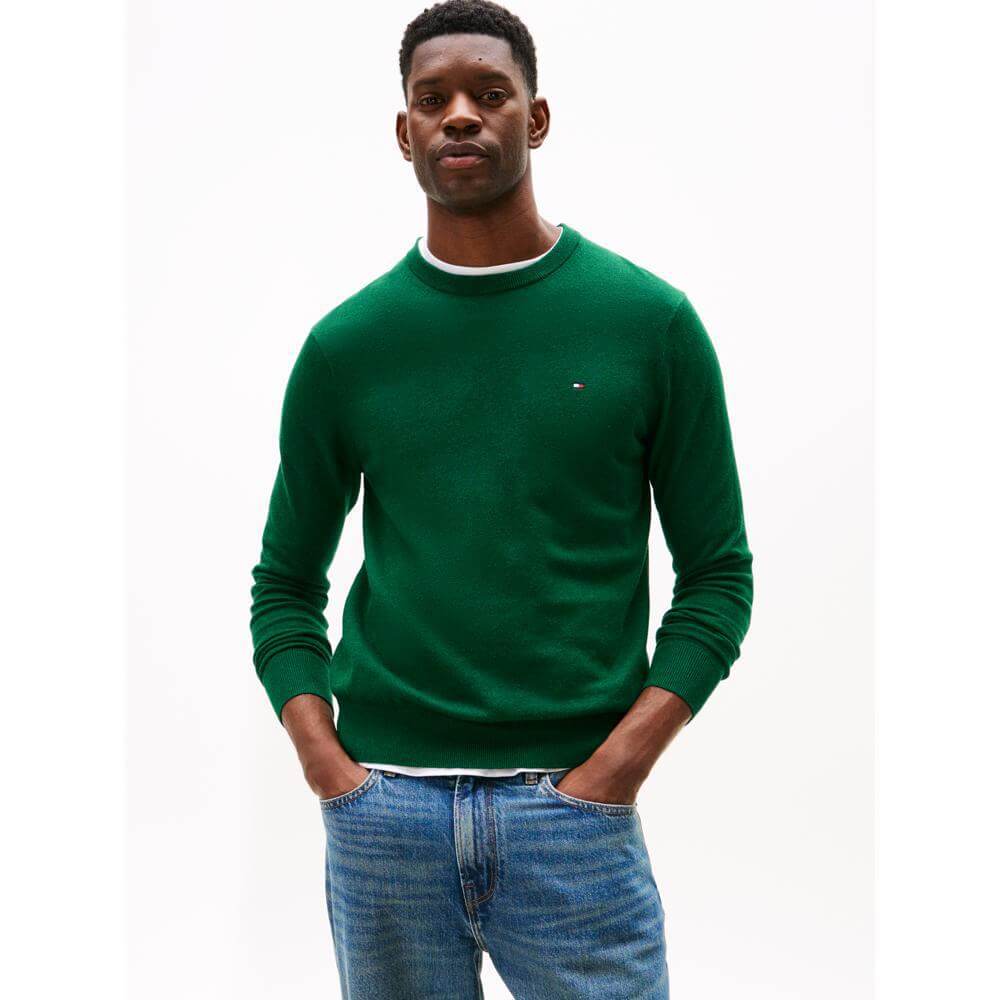 Tommy Hilfiger Cashmere Crew Neck Pima Org Ctn